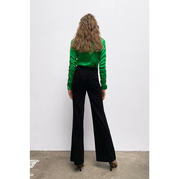 Zara FITTED BLOUSE WITH GATHERED DETAIL - Picture 5 of 7